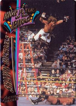 1995 Action Packed WWF #38 Shawn Michaels Front
