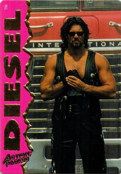 1995 Action Packed WWF #4 Diesel Front