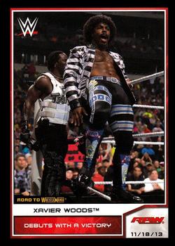 2014 Topps WWE Road to Wrestlemania #56 Xavier Woods Front