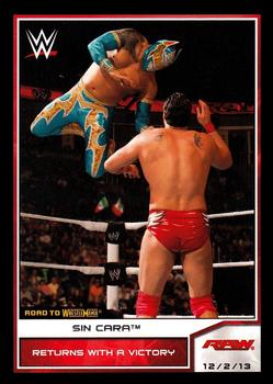2014 Topps WWE Road to Wrestlemania #61 Sin Cara Front