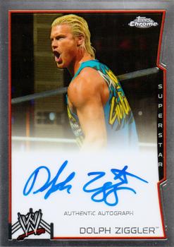 2014 Topps Chrome WWE - Autographs #NNO Dolph Ziggler Front