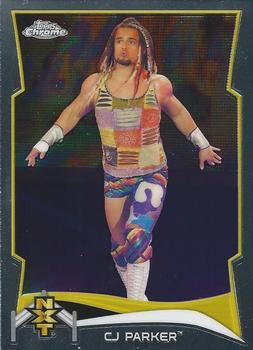 2014 Topps Chrome WWE - NXT Prospects #6 CJ Parker Front