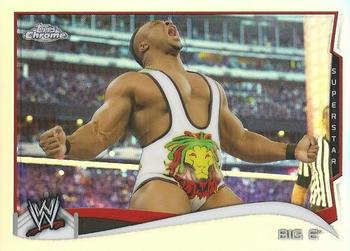 2014 Topps Chrome WWE - Refractors #3 Big E Front