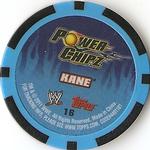 2011 Topps WWE Power Chipz #16 Kane Back