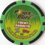 2011 Topps WWE Power Chipz #62 Trent Barreta Back