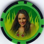 2011 Topps WWE Power Chipz #68 Brie Bella Front