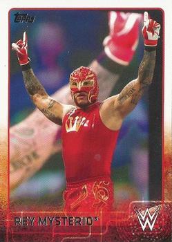2015 Topps WWE #61 Rey Mysterio Front