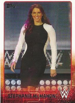 2015 Topps WWE #74 Stephanie McMahon Front