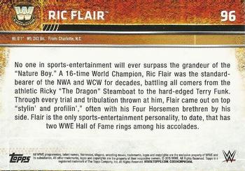 2015 Topps WWE #96 Ric Flair Back